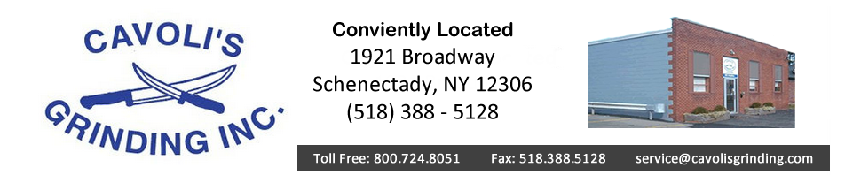 Cavolis Grinding – 1921 Broadway Schenectady, NY 12306